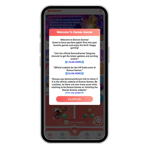 Lucky 777 Registration Step 3